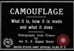 Image of World War I Camouflage France, 1918, second 15 stock footage video 65675043544