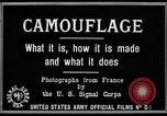 Image of World War I Camouflage France, 1918, second 22 stock footage video 65675043544