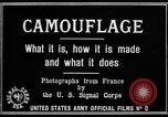 Image of World War I Camouflage France, 1918, second 23 stock footage video 65675043544