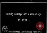 Image of French women make camouflage France, 1918, second 30 stock footage video 65675043546