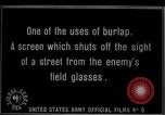 Image of camouflaged screens in World War 1 France, 1918, second 4 stock footage video 65675043547