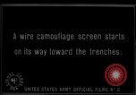 Image of camouflaged screens in World War 1 France, 1918, second 35 stock footage video 65675043547