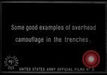 Standbild Graben camouflage Ersten Weltkrieg Frankreich, 1918, aus Sekunde 6 historischem Filmmaterial Videoclip 65675043548
