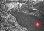 Standbild Graben camouflage Ersten Weltkrieg Frankreich, 1918, aus Sekunde 40 historischem Filmmaterial Videoclip 65675043548