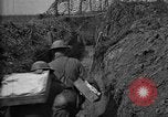 Standbild Graben camouflage Ersten Weltkrieg Frankreich, 1918, aus Sekunde 48 historischem Filmmaterial Videoclip 65675043548