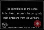 Standbild Graben camouflage Ersten Weltkrieg Frankreich, 1918, aus Sekunde 55 historischem Filmmaterial Videoclip 65675043548