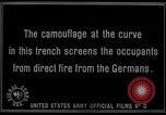 Standbild Graben camouflage Ersten Weltkrieg Frankreich, 1918, aus Sekunde 58 historischem Filmmaterial Videoclip 65675043548