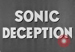 Standbild Sonic Täuschung im Krieg United States USA, 1945, aus Sekunde 28 historischem Filmmaterial Videoclip 65675043549