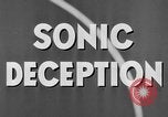 Standbild Sonic Täuschung im Krieg United States USA, 1945, aus Sekunde 29 historischem Filmmaterial Videoclip 65675043549
