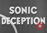Standbild Sonic Täuschung im Krieg United States USA, 1945, aus Sekunde 32 historischem Filmmaterial Videoclip 65675043549