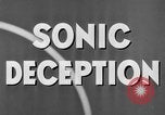 Standbild Sonic Täuschung im Krieg United States USA, 1945, aus Sekunde 34 historischem Filmmaterial Videoclip 65675043549
