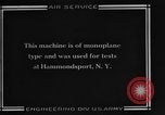 Image of History of Airplanes United States USA, 1920, second 38 stock footage video 65675043551