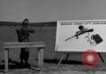 Image of Sniper rifle Fort Benning Georgia USA, 1953, second 6 stock footage video 65675043563