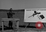 Image of Sniper rifle Fort Benning Georgia USA, 1953, second 7 stock footage video 65675043563