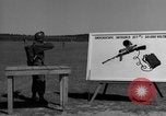 Image of Sniper rifle Fort Benning Georgia USA, 1953, second 10 stock footage video 65675043563