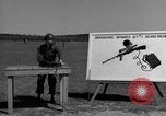 Image of Sniper rifle Fort Benning Georgia USA, 1953, second 12 stock footage video 65675043563