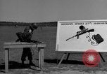 Image of Sniper rifle Fort Benning Georgia USA, 1953, second 16 stock footage video 65675043563