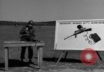 Image of Sniper rifle Fort Benning Georgia USA, 1953, second 17 stock footage video 65675043563
