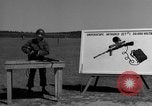 Image of Sniper rifle Fort Benning Georgia USA, 1953, second 18 stock footage video 65675043563