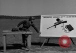 Image of Sniper rifle Fort Benning Georgia USA, 1953, second 26 stock footage video 65675043563