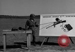 Image of Sniper rifle Fort Benning Georgia USA, 1953, second 32 stock footage video 65675043563