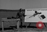 Image of Sniper rifle Fort Benning Georgia USA, 1953, second 34 stock footage video 65675043563