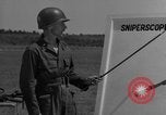 Image of Sniper rifle Fort Benning Georgia USA, 1953, second 50 stock footage video 65675043563