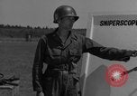Image of Sniper rifle Fort Benning Georgia USA, 1953, second 52 stock footage video 65675043563