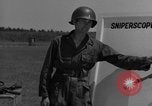 Image of Sniper rifle Fort Benning Georgia USA, 1953, second 53 stock footage video 65675043563