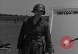 Image of Sniper rifle Fort Benning Georgia USA, 1953, second 58 stock footage video 65675043563