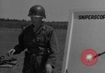 Image of Sniper rifle Fort Benning Georgia USA, 1953, second 61 stock footage video 65675043563
