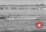 Image Boat Race Phnom Penh Cambodge, 1957, de la seconde 28 séquences d'archives historiques vidéo 65675043576