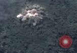 Image of C-130 Hercules drops BLU-82 bomb in Vietnam War Vietnam, 1970, second 31 stock footage video 65675043601