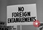Standbild Isolationisten in den USA vor dem Zweiten Weltkrieg United States USA, 1938, aus Sekunde 58 historischem Filmmaterial Videoclip 65675043616