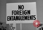 Standbild Isolationisten in den USA vor dem Zweiten Weltkrieg United States USA, 1938, aus Sekunde 59 historischem Filmmaterial Videoclip 65675043616