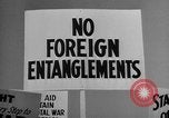 Standbild Isolationisten in den USA vor dem Zweiten Weltkrieg United States USA, 1938, aus Sekunde 60 historischem Filmmaterial Videoclip 65675043616