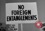 Standbild Isolationisten in den USA vor dem Zweiten Weltkrieg United States USA, 1938, aus Sekunde 61 historischem Filmmaterial Videoclip 65675043616
