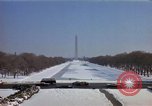 Image of Washington DC Monuments in snow Washington DC USA, 1966, second 14 stock footage video 65675043628