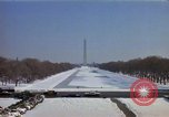 Image of Washington DC Monuments in snow Washington DC USA, 1966, second 16 stock footage video 65675043628