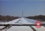 Image of Washington DC Monuments in snow Washington DC USA, 1966, second 17 stock footage video 65675043628