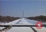 Image of Washington DC Monuments in snow Washington DC USA, 1966, second 19 stock footage video 65675043628