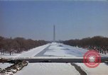Image of Washington DC Monuments in snow Washington DC USA, 1966, second 20 stock footage video 65675043628
