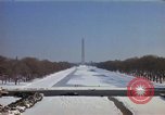 Image of Washington DC Monuments in snow Washington DC USA, 1966, second 21 stock footage video 65675043628