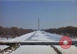 Image of Washington DC Monuments in snow Washington DC USA, 1966, second 27 stock footage video 65675043628