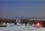 Image of Washington DC Monuments in snow Washington DC USA, 1966, second 54 stock footage video 65675043628