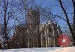 Image of Washington DC Monuments in snow Washington DC USA, 1966, second 59 stock footage video 65675043628