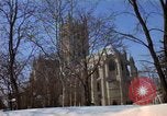 Image of Washington DC Monuments in snow Washington DC USA, 1966, second 61 stock footage video 65675043628