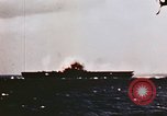 Image of United States Essex class aircraft carrier Pacific Theater, 1945, second 12 stock footage video 65675043686