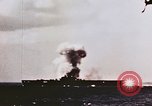 Image of United States Essex class aircraft carrier Pacific Theater, 1945, second 20 stock footage video 65675043686