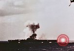 Image of United States Essex class aircraft carrier Pacific Theater, 1945, second 21 stock footage video 65675043686